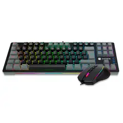 ANTRYX - KIT GAMING GC-5500 TECLADO MECANICO + MOUSE SWITCH RED