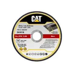 CAT - DISCO DE CORTE METAL INOX Pack 10, 4 1/2" x 1.6mm DA10116