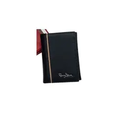 PERRY JHAN - Billetera de Cuero para Hombre - Diseño Ejecutivo vertical