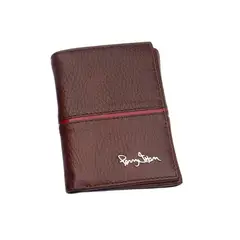 PERRY JHAN - Billetera de Cuero para Hombre - Diseño Ejecutivo vertical