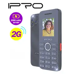 IPRO - CELULAR BASICO 2G A36 GRAY RADIO FM BLUETOOTH DUAL SIM