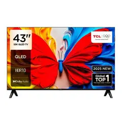 TCL - Televisor LED 43 QLED FULL HD Smart TV 43S5K -2025