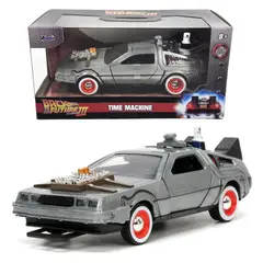 JADA TOYS - Back to the Future 3 - Delorean Time Machine DieCast Metal maquina del tiempo de Regreso al Futuro 3