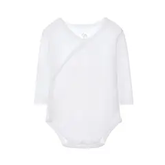 ECOBEBE - Body Bebé Kimono - Ecowhite 100% Algodón Orgánico