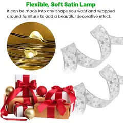 GENERICO - Pack de 2 Cintas con luz led de hadas 2 metros