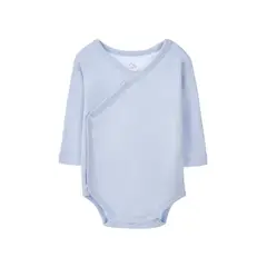 ECOBEBE - Body Bebé Kimono - Sky Blue 100% Algodón Orgánico