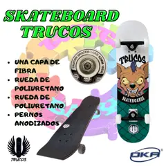 OKA - SKATEBOARDS TRUCOS PARA NIÑOS Y ADOLESCENTES PRINCIPIANTES