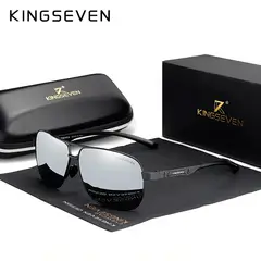 KINGSEVEN - Lentes De Sol Estilo Aviador Polarizado Uv400