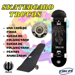 OKA - SKATEBOARDS TRUCOS PARA NIÑOS Y ADOLESCENTES -