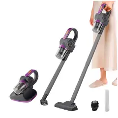 GENERICO - Aspiradora de Mano Portátil 5 en 1 Antiácaros Multifuncional