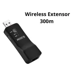 GENERICO - Repetidor Adaptador Wifi para Tv Pc Receptor de Internet