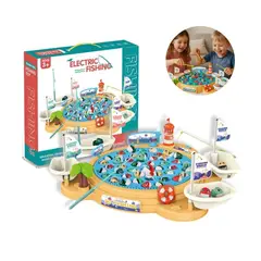 GENERICO - Juego Didáctico Interactivo Musical Pesca Mágica 2 en 1 para Niños