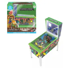 MINECRAFT - PINBALL ARCADE MINI CON MUSICA Y LUZ