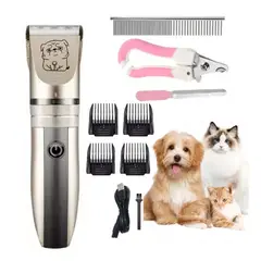 OEM - Kit Maquina Cortador de Pelo de Mascota Inalambrica