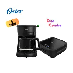 OSTER - Combo Oster® Sandwichera CKSTSM400 y Cafetera BVSTDCS51B