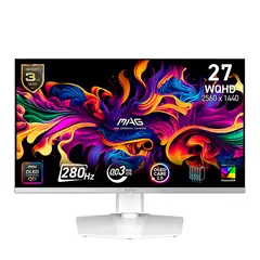 MSI - Monitor Plano MAG 272QPW QD-OLED X28 265 WQHDOLEDHDMI x2DPTipo-C
