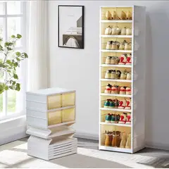 GENERICO - Zapatera plegable de 9 niveles de 18 pares