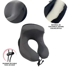 OEM - Almohada Cojín De Viaje Para Cuello