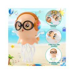 ABS - Juguete Musical Pulpo Bailarín Con Luces