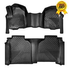 GENERICO - PISO PREMIUM 8D CHEVROLET SILVERADO 2019-2025 2F