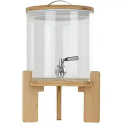 GENERICO - Dispensador de bebida 3 Lt cristal borosilicato