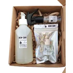 GENERICO - PACK AMBIENTADOR PREMIUM+ RECARGA PARA AUTO NEW CAR INHALA