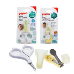 PIGEON - Set De Corta Uña Y Tijerita Para Bebe
