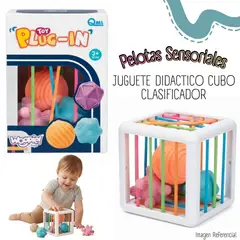 GENERICO - Juguete Didáctico Cubo Clasificador M3A-1
