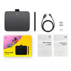 XP PEN - Tableta Gráfica Deco IT640 16384 Niveles Conexión USB