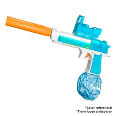 GENERICO - Pistola De Agua Eléctrica Con Luces Para Juegos Al Aire Libre