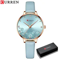 CURREN - Reloj Elegante Mujer 9068 Correa Cuero