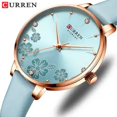 CURREN - Reloj Elegante Mujer 9068 Correa Cuero