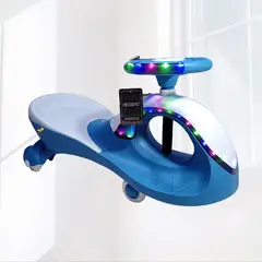 OKA - Correpasillo Twist Car Musical Con luces led y Bluetooth Acero