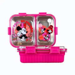 MINNIE - Táper Térmico Acero Inoxidable 2 Divisiones