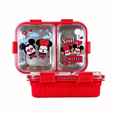 MINNIE - Táper Térmico TSUM TSUM Acero Inoxidable 2 Divisiones