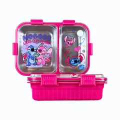 DISNEY CLASICOS - Táper Térmico STITCH Acero Inoxidable 2 Divisiones