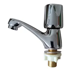 APACHE - Grifo llave para lavabo pesado cromado