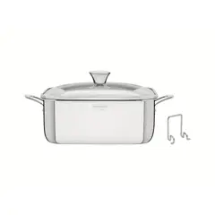 TRAMONTINA - Cacerola Cuadrada 22x22Cm 4 Lt Grano