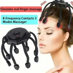 GENERICO - Masajeador Cervical Eléctrico Portátil Alivio Muscular