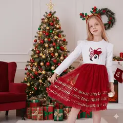 GENERICO - VESTIDO NAVIDAD DE NIÑA BEBE - TEMATICA DE RENO