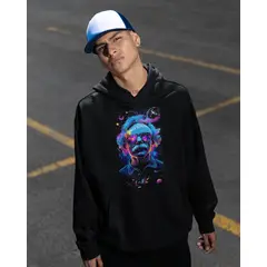 GENERICO - POLERA HOMBRE CON CAPUCHA - ECLIPSE