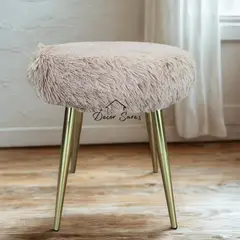 GENERICO - Puff Glamour - Camel