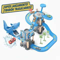 GENERICO - Pista de Autos Espiral Tiburón