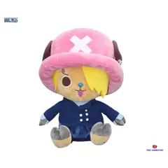 TOEI ANIMATION - ONE PIECE SANJI TONY TONY CHOPPER SITTING PELUCHE