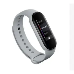 GENERICO - Correa de Silicona para Xiaomi Band 5 - Gris