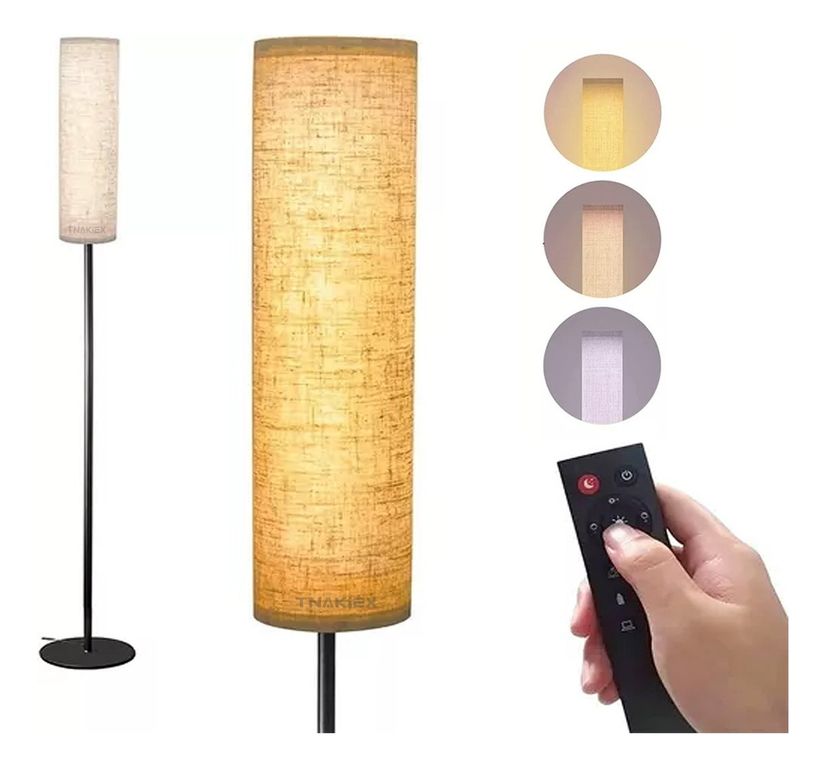 Lámpara De Pie De Protección Ocular Control Remoto Regulable