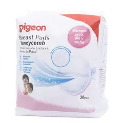PIGEON - Protectores de Lactancia Honeycomb 36 pz