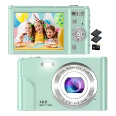 U BUY - Cámara Digital 1080p Fhd Video Audio Webcam Principiante