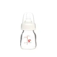 PIGEON - Mini biberón de vidrio 2 oz boca standard