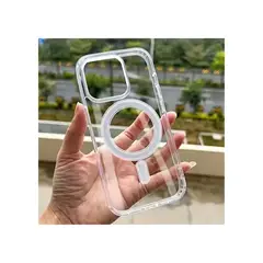 GENERICO - Case Magsafe Transparente Para iPhone 16 Pro Max